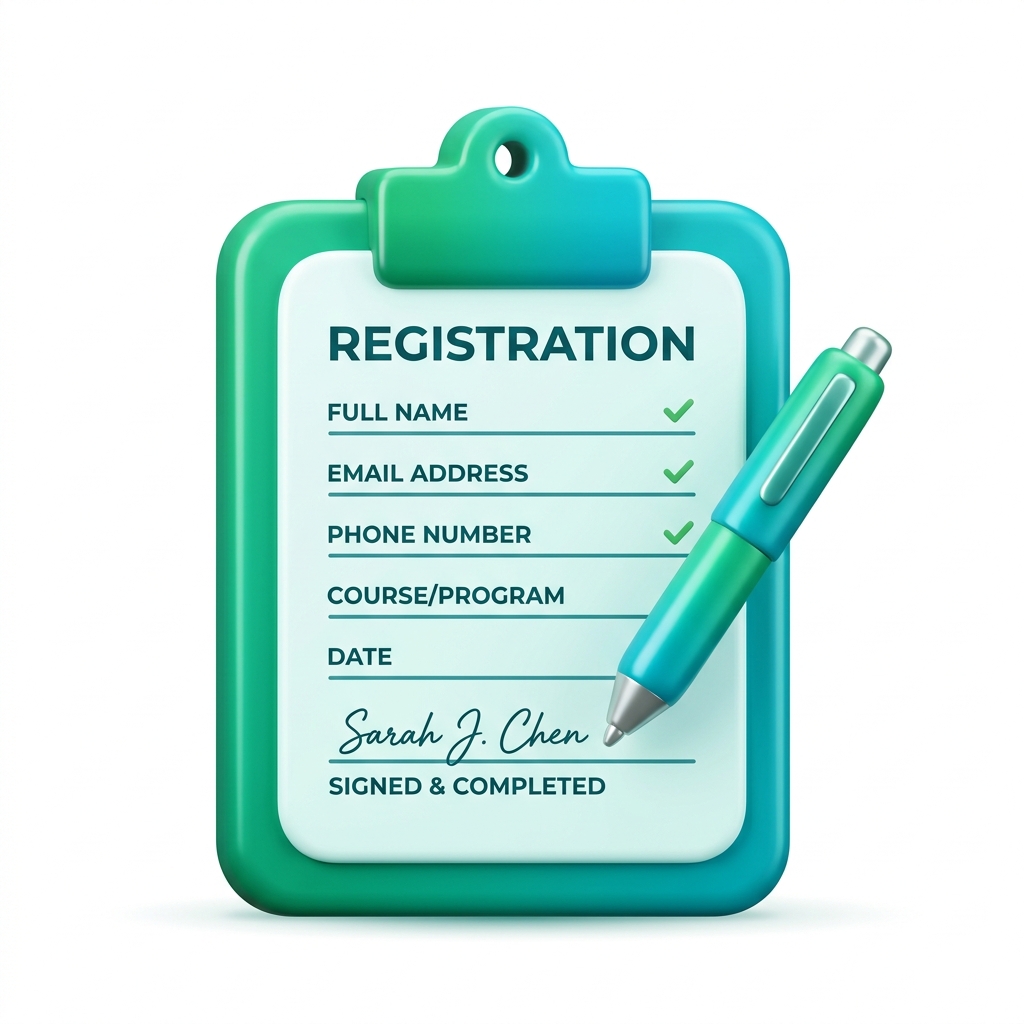 Registration Icon